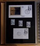 1973-1977, Collection montée en 5 classeurs du Musée