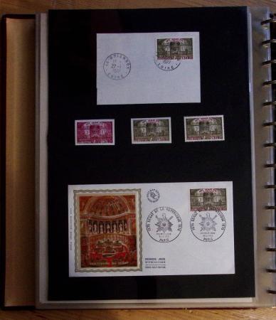 1973-1977, Collection montée en 5 classeurs du Musée