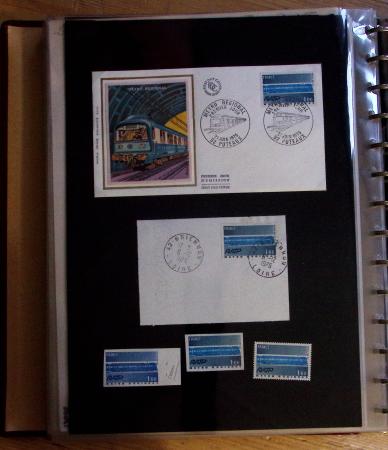 1973-1977, Collection montée en 5 classeurs du Musée