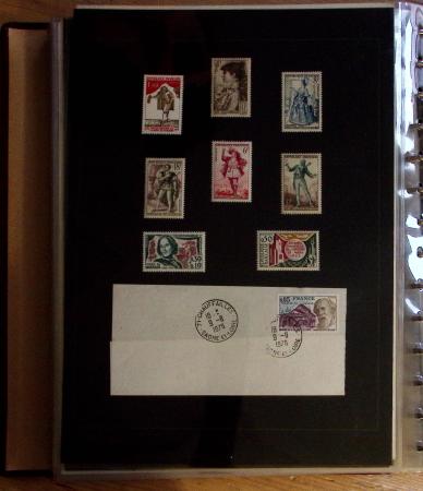 1973-1977, Collection montée en 5 classeurs du Musée