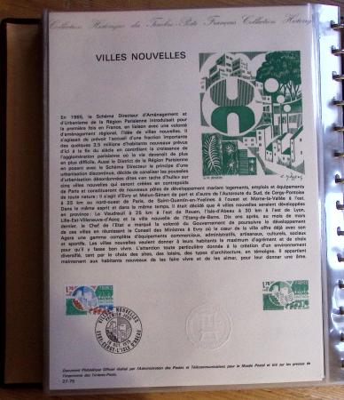 1973-1977, Collection montée en 5 classeurs du Musée