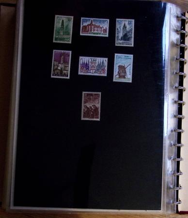 1973-1977, Collection montée en 5 classeurs du Musée