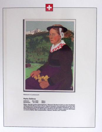 1912-91 Collection de cartes en six classeurs comprenant