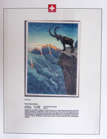1912-91 Collection de cartes en six classeurs comprenant
