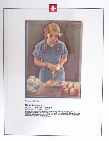 1912-91 Collection de cartes en six classeurs comprenant