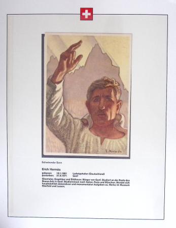 1912-91 Collection de cartes en six classeurs comprenant