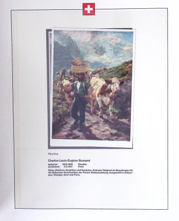 1912-91 Collection de cartes en six classeurs comprenant