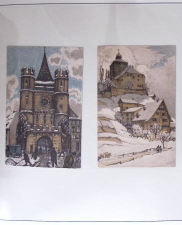 1912-91 Collection de cartes en six classeurs comprenant