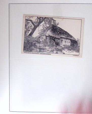 1912-91 Collection de cartes en six classeurs comprenant