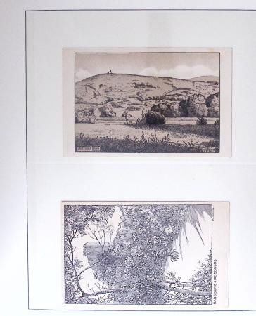 1912-91 Collection de cartes en six classeurs comprenant