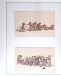 1912-91 Collection de cartes en six classeurs comprenant