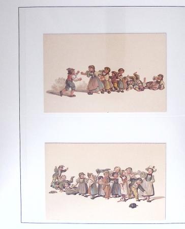 1912-91 Collection de cartes en six classeurs comprenant