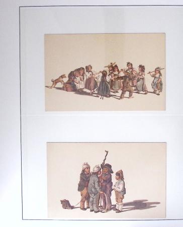 1912-91 Collection de cartes en six classeurs comprenant