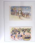 1912-91 Collection de cartes en six classeurs comprenant