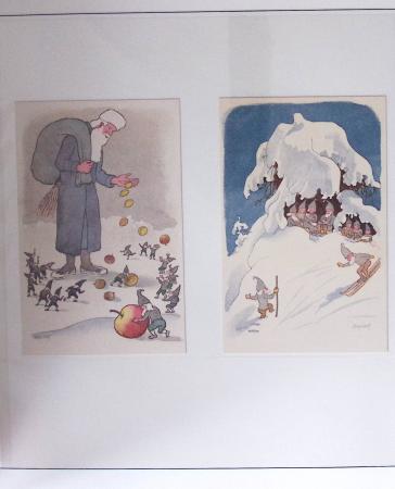 1912-91 Collection de cartes en six classeurs comprenant