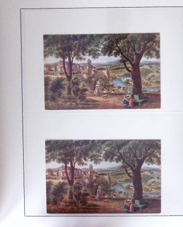1912-91 Collection de cartes en six classeurs comprenant