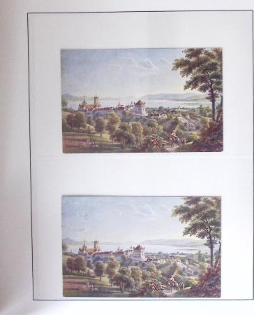1912-91 Collection de cartes en six classeurs comprenant
