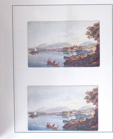 1912-91 Collection de cartes en six classeurs comprenant