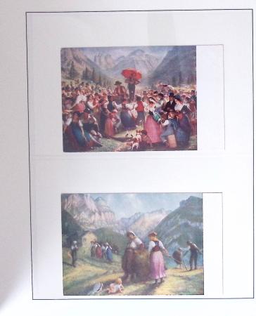 1912-91 Collection de cartes en six classeurs comprenant