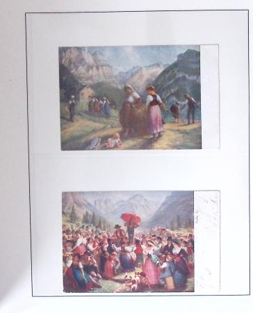 1912-91 Collection de cartes en six classeurs comprenant