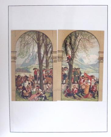 1912-91 Collection de cartes en six classeurs comprenant