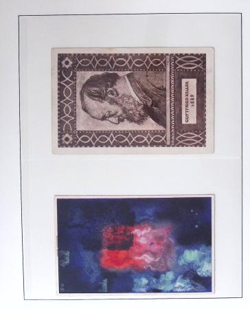 1912-91 Collection de cartes en six classeurs comprenant