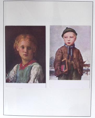 1912-91 Collection de cartes en six classeurs comprenant