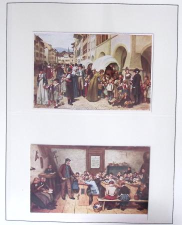 1912-91 Collection de cartes en six classeurs comprenant