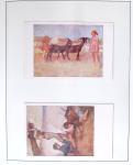 1912-91 Collection de cartes en six classeurs comprenant
