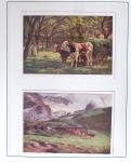 1912-91 Collection de cartes en six classeurs comprenant