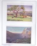 1912-91 Collection de cartes en six classeurs comprenant