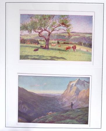 1912-91 Collection de cartes en six classeurs comprenant
