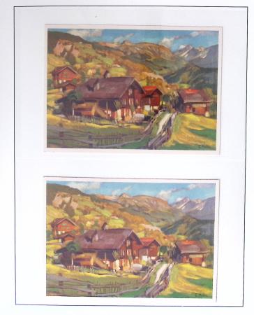 1912-91 Collection de cartes en six classeurs comprenant
