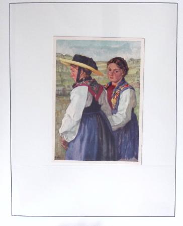 1912-91 Collection de cartes en six classeurs comprenant