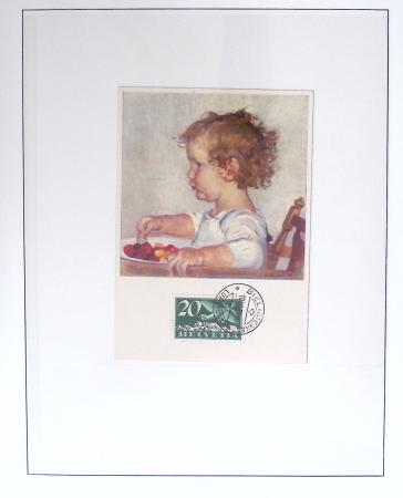 1912-91 Collection de cartes en six classeurs comprenant