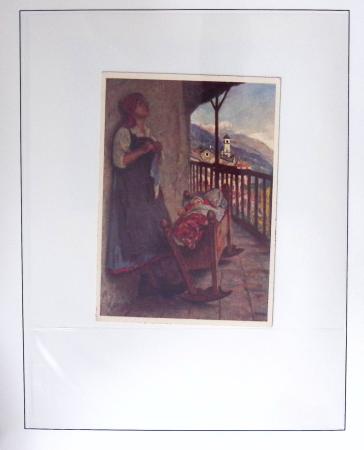 1912-91 Collection de cartes en six classeurs comprenant