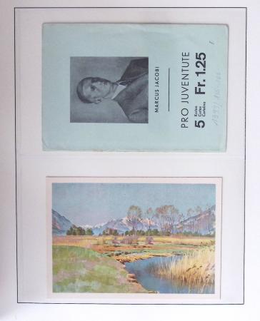 1912-91 Collection de cartes en six classeurs comprenant