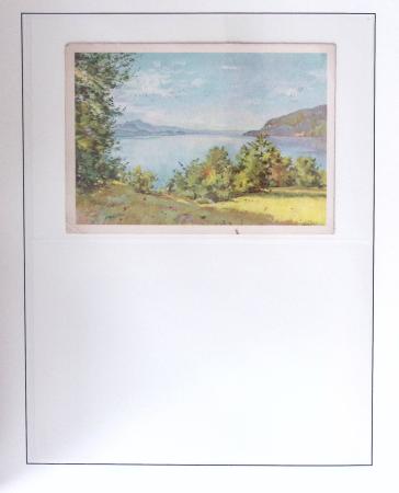 1912-91 Collection de cartes en six classeurs comprenant