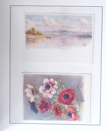 1912-91 Collection de cartes en six classeurs comprenant