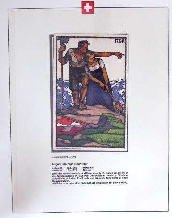 1912-91 Collection de cartes en six classeurs comprenant