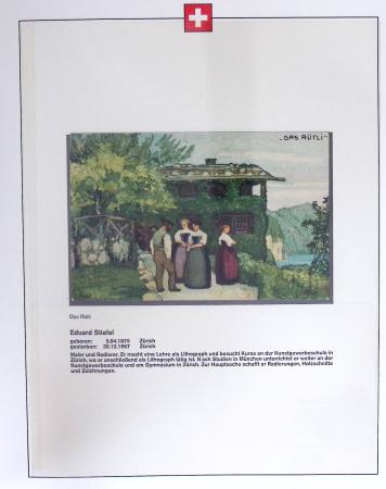 1912-91 Collection de cartes en six classeurs comprenant