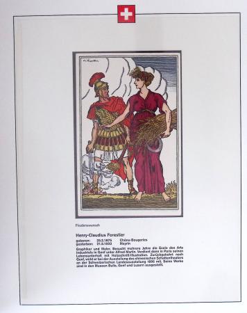1912-91 Collection de cartes en six classeurs comprenant