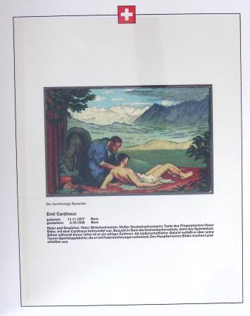 1912-91 Collection de cartes en six classeurs comprenant