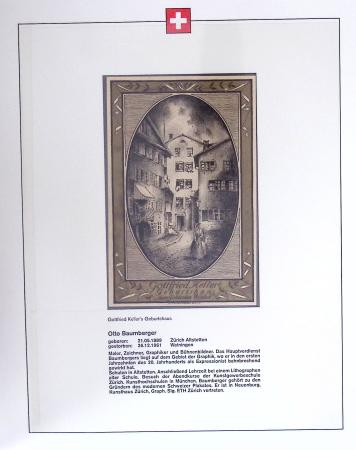 1912-91 Collection de cartes en six classeurs comprenant