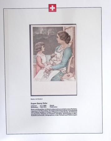 1912-91 Collection de cartes en six classeurs comprenant
