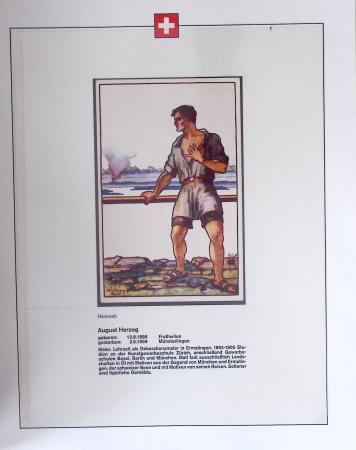 1912-91 Collection de cartes en six classeurs comprenant