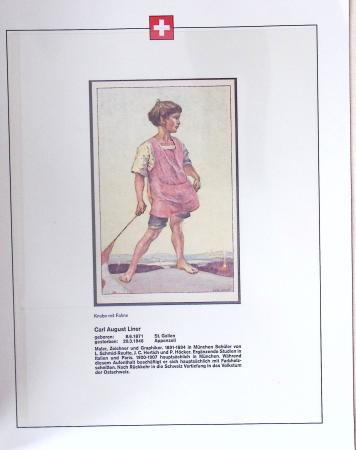 1912-91 Collection de cartes en six classeurs comprenant