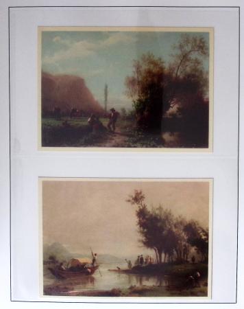 1912-91 Collection de cartes en six classeurs comprenant