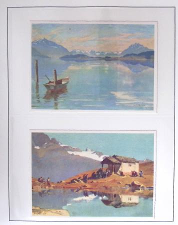 1912-91 Collection de cartes en six classeurs comprenant
