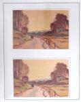 1912-91 Collection de cartes en six classeurs comprenant